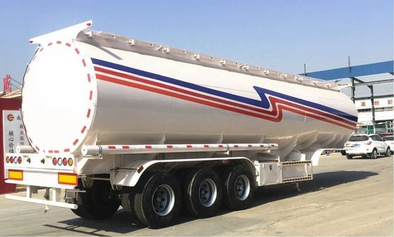 最大用荷重30000kg アルミ合金とステンレス鋼の構造のタンク半トレーラー