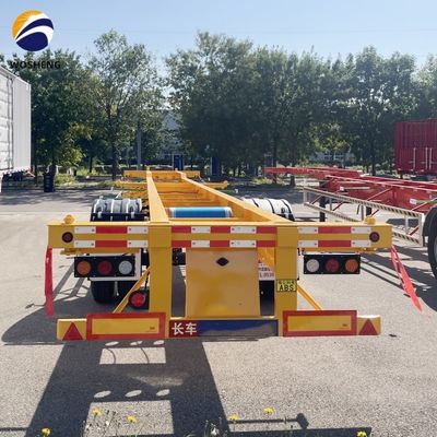 1/2 アクセル 20ft 40ft 45ft スチール骨格 半トレーラー コンテナ輸送