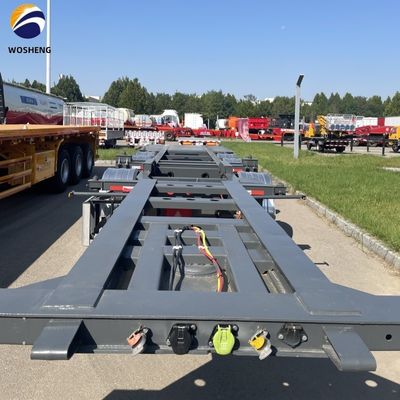 40ft 45ft 3 アクセル 輸送 コンテナ 骨格 トレーラー ゴースネック シャーシ 半トラック トレーラー