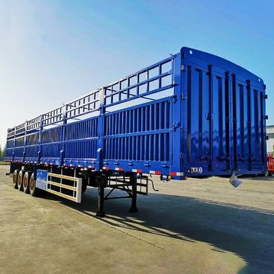 最良40~80トンの鉄鋼材フェンストラック トレーラー 動物と貨物輸送