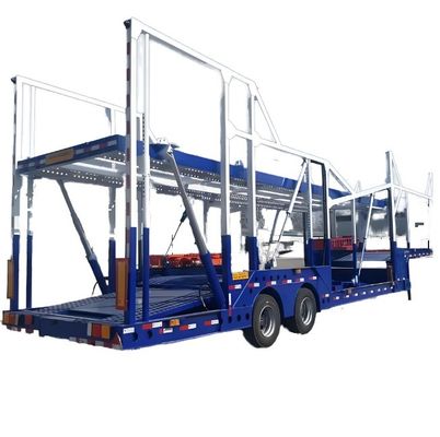 カスタマイズ可能な2/3軸 16690 x 2700 x 3000mm オート輸送 双階半トレーラー