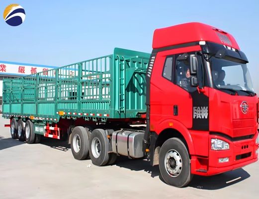 貨物や家畜を運ぶための半トレーラー 3/4軸負荷容量30~80トン