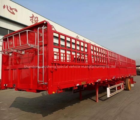 3/4 アクセル 多機能フェンス 半トレーラー 卸荷動物 穀物貨物輸送