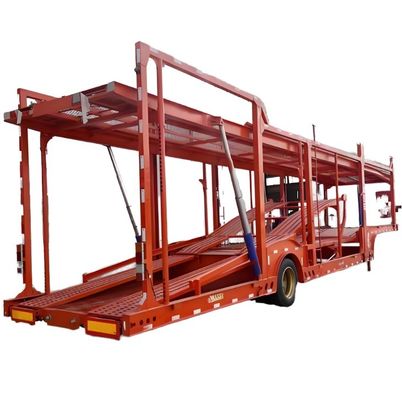 鉄製のセミトレーラー 二階建て車両 輸送車 長距離輸送車