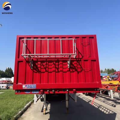 畜産輸送トレーラー 40FT 3 アクセル 倉庫フェンス 半トレーラー アフリカ市場