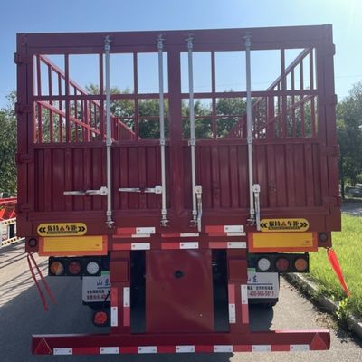 畜産輸送トレーラー 40FT 3 アクセル 倉庫フェンス 半トレーラー アフリカ市場