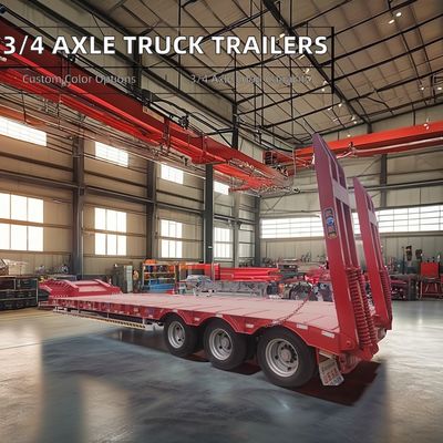 重荷輸送用鋼コンテナトレーラー40T-100T
