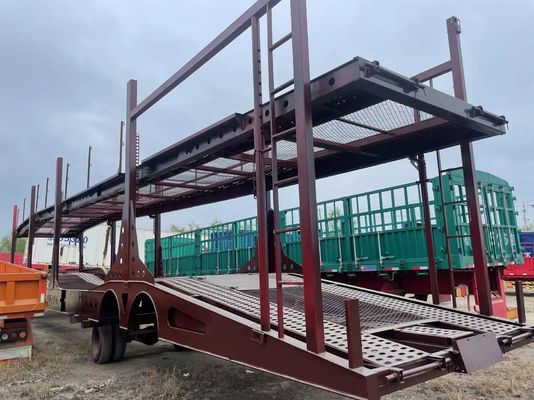 客の要求に適した二階建ての自動積載・卸載輸送トレーラー