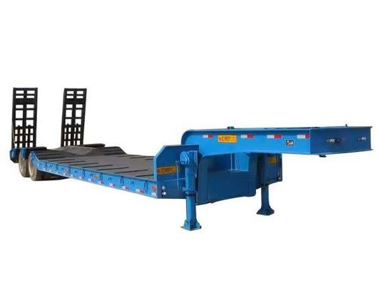 低負荷トレーラー用水力低プラットフォーム半トレーラー マックスペイロード30-100tons