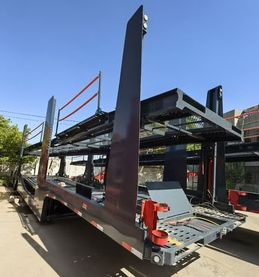 二階建ての水力式リフティング 自動車 自動車SUV カー キャリヤー トラック 自動車用セミトレーラー