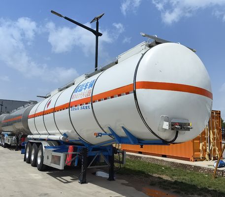 液体輸送用 ステンレス鋼 アルミニウム合金タンク トレーラー 最大重荷 30000 kg