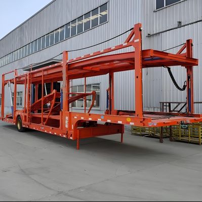 2軸の二階建て車両 自動車輸送用車載体 半トレーラー 12R22.5 タイヤ