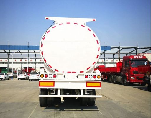 設計3軸 40/45cbm 燃料油 ガソリンタンカー 標準着陸車付き半トレーラー