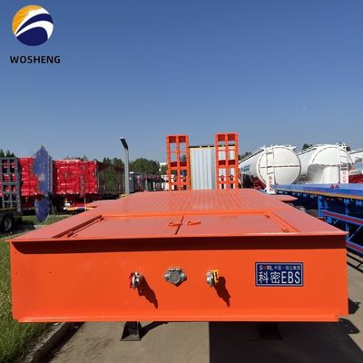 30~120トンのトラック 重用機器用セミトレーラー 13~18m x 2.5~3m x 3.3m