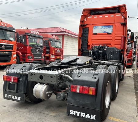 SINOTRUK 中古 SITRAK G7 480hp AMT ギアボックス 6x4タイプ ディスクブレーキ 10ホイール トラックヘッド トラクタートレーラー