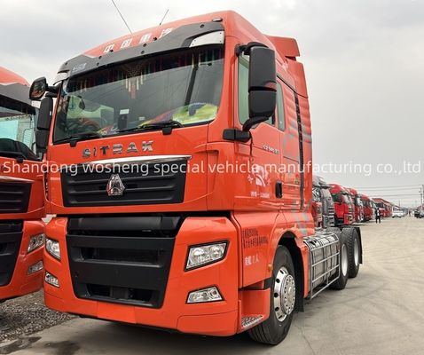 SINOTRUK 中古 SITRAK G7 480hp AMT ギアボックス 6x4タイプ ディスクブレーキ 10ホイール トラックヘッド トラクタートレーラー