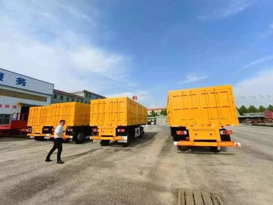 500mm 高さ Q345 炭素鋼 引列 牽引 ドリー 40-100 トンの荷重のためのフルトレーラー
