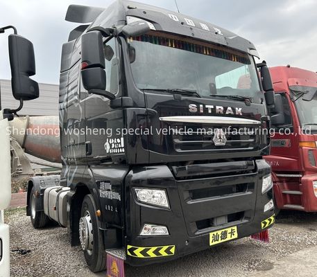 480hp SITRAK G7 AMT ギアボックス 6x4タイプ ディスクブレーキ 10ホイール トラックヘッド トラクタートレーラー