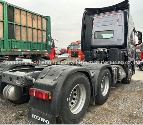 スチール シノトラック 中古 6x4 左駆動 ホー 371 375 トラクター トラック ディーゼル 手動燃料 ウェイチャイ エンジン
