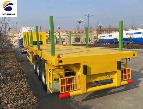 重荷トラック用平床トレーラー用3軸4軸両線制動システム