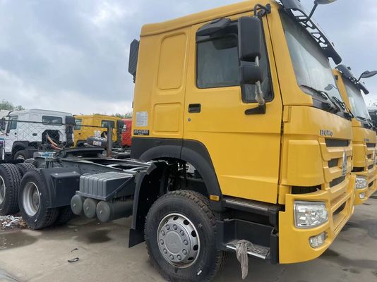 中古 左手駆動 6x4 トラックヘッド 350-450HP トラクター トラック 31-40トンの容量