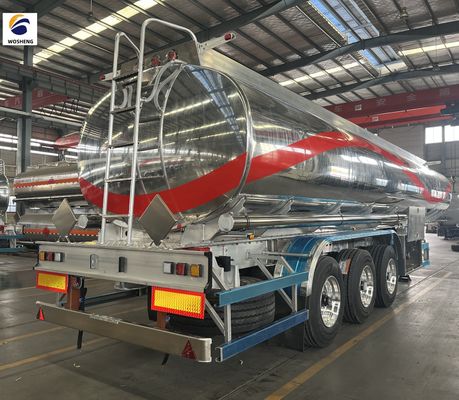 設計 15000L 60000L 2/3/4軸燃料油 ガソリン/ケロシン/ディーゼルタンク 半トレーラー