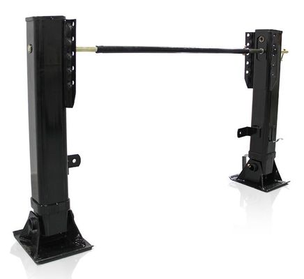 Wosheng 28 トン半トレーラー部品 鉄筋トレーラー用のランディングギア サポート脚