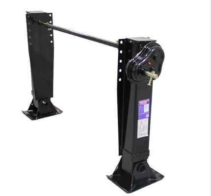 Wosheng 28 トン半トレーラー部品 鉄筋トレーラー用のランディングギア サポート脚