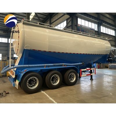 鉄鋼/アルミ/合金 40-50トン V型 散装セメントタンク フライアッシュセメントタンク トレーラー