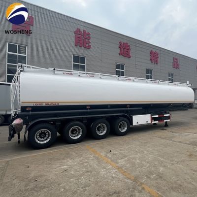 鉄鋼/アルミ/合金 40-50トン V型 散装セメントタンク フライアッシュセメントタンク トレーラー
