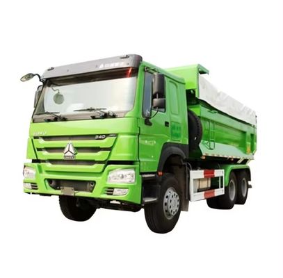 100 トン 後ろの傾斜式水力シリンダーダンプトラック 泥を運ぶために使用されるHOWO 6x4