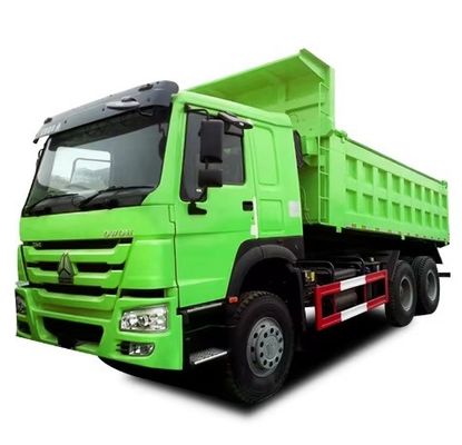100 トン 後ろの傾斜式水力シリンダーダンプトラック 泥を運ぶために使用されるHOWO 6x4