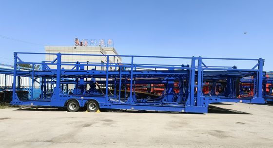 最大積載量 30000 kg カーキャリア パーソナライズ可能なSUV MPV ORV輸送用のセミトレーラー