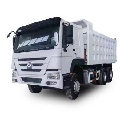 良い状態 中古 シノトラック シャックマン HOWO 380/430 馬力 8x4 ユーロ 2 後ろのダンプトラック