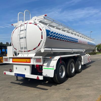 20〜50cbm 炭素鋼型タンクトレーラー アルミ合金タンカー 半トレーラー 直