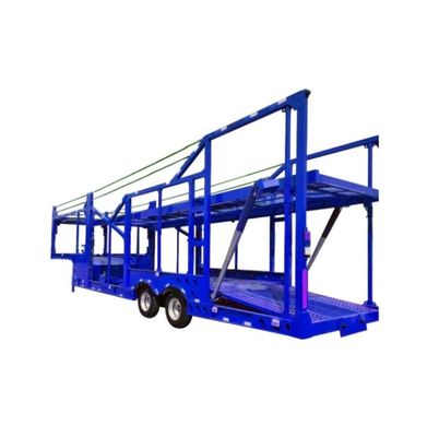 最大積載量30000kg 自動車輸送用鉄鋼の陸上用二階建て半トレーラー