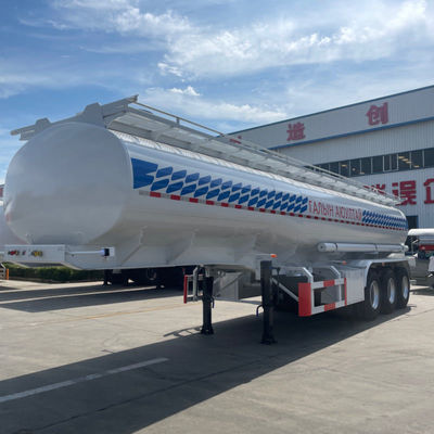 3軸 安定型炭素鋼 アルミ合金 不鋼鋼タンカー 半トレーラー