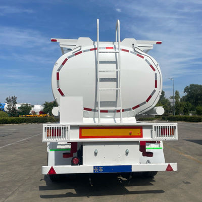 3軸 安定型炭素鋼 アルミ合金 不鋼鋼タンカー 半トレーラー