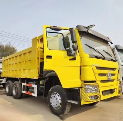 6×4駆動車 中古 シノトラック HOWO 371馬力 ロシアの鉱山用ダンプトラック