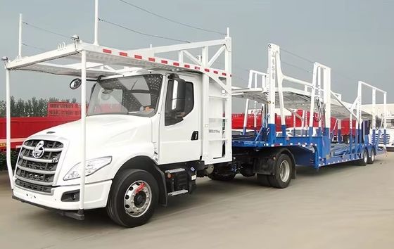 2軸半トレーラー カーキャリア 6-8 ユニットの車両を輸送する