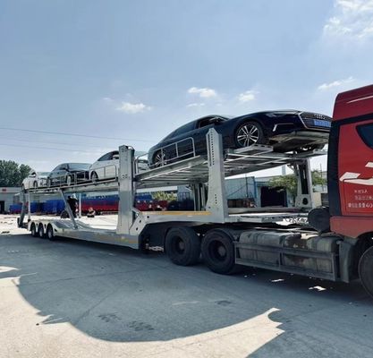 ウォーシェン 2軸の車載トレーラーと4台のリム