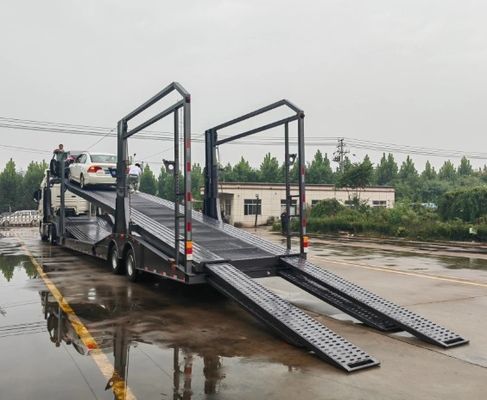ウォーシェン 2軸の車載トレーラーと4台のリム