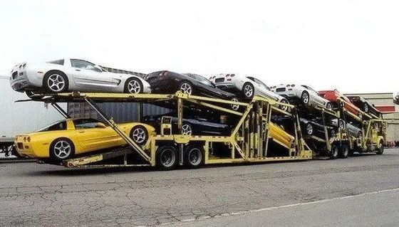 2軸の車載トレーラー 二階建ての車載トレーラー ABSブレーキシステム付き