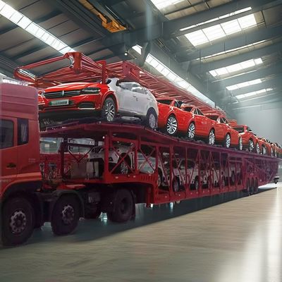 鉄製の二階建ての車載車 半トレーラー 6-12 ユニット Cdv MPV SUV 水力装置