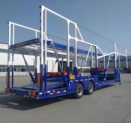 2軸8ユニット 輸送 キャリア カー トレーラー カー トレーラー 半トレーラー