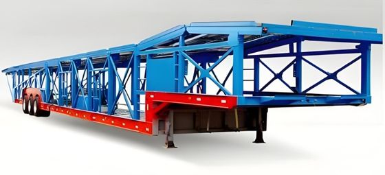 2軸8ユニット 輸送 キャリア カー トレーラー カー トレーラー 半トレーラー