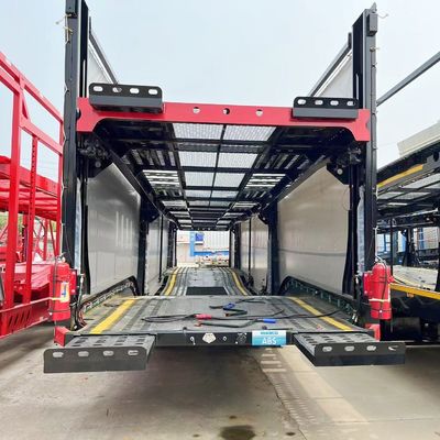 水力式リフティング・メカニズムと手動リフティングを備えたカスタマイズ可能な自動車トレーラー・キャリア
