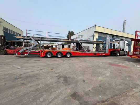 水力式リフティング・メカニズムと手動リフティングを備えたカスタマイズ可能な自動車トレーラー・キャリア