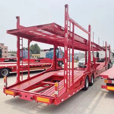 2&quot; 50キングピンと11R22.5タイヤの鉄鋼輸送トレーラー