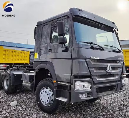 セグメント重型トラック 6x4 420hp シノトルク シトラックまたはホウ C7H 6x6 トラクタートラックヘッド